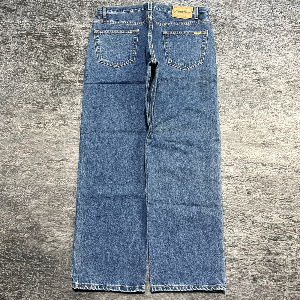Levi Strauss‎ signature Jeans Mens 36x30 Blue Relaxed Fit Straight Denim